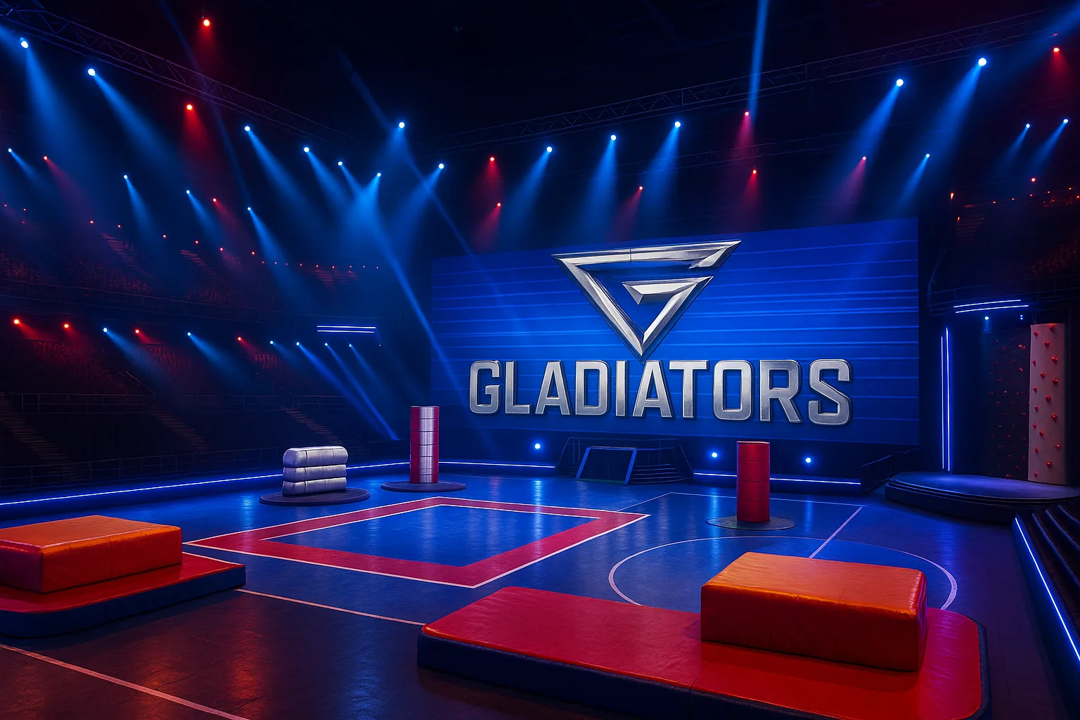 Gladiators TV Set